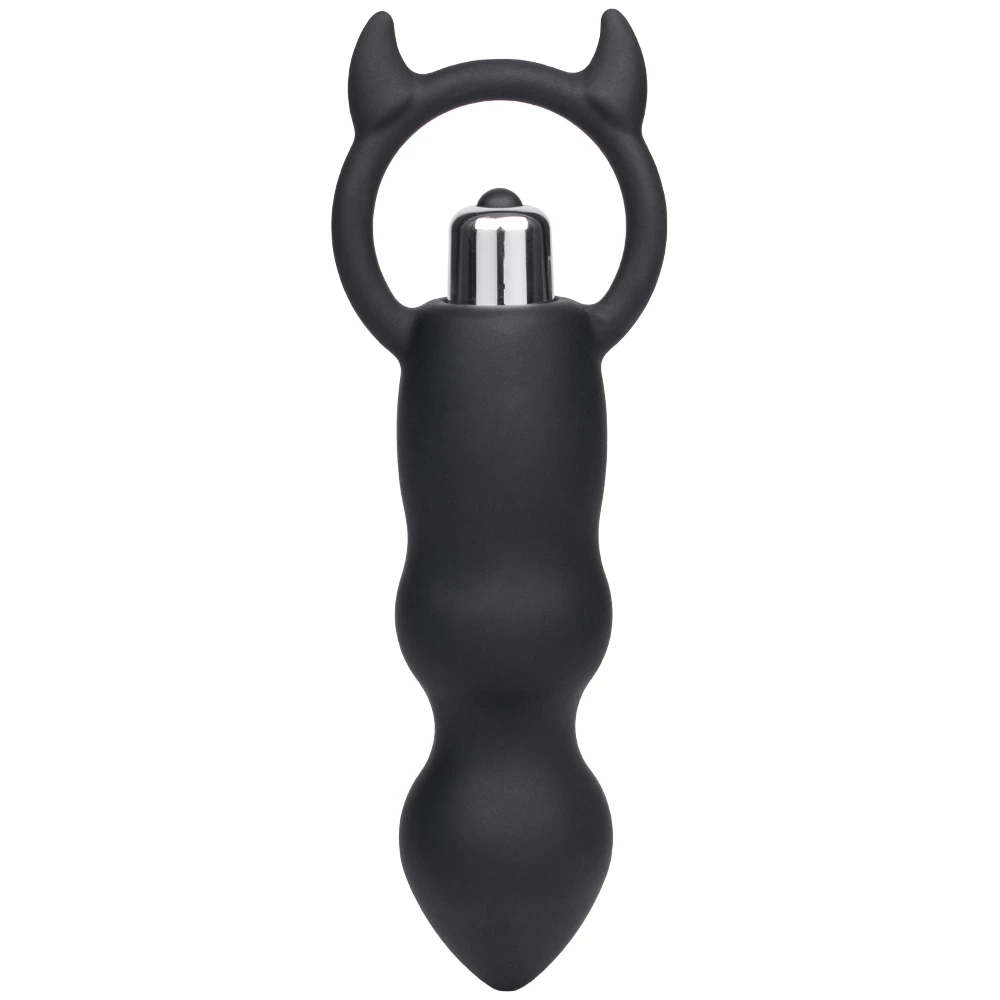 Devils Shot Multi-Speed Vibrating Butt Plug - 6.5 Inch
