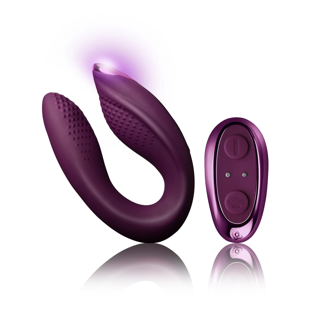 Rocks-Off Rock Chick Diva Remote C-Shaped Clit & G-Spot Vibe
