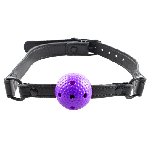 The Violet Verdict Vented Ball Gag