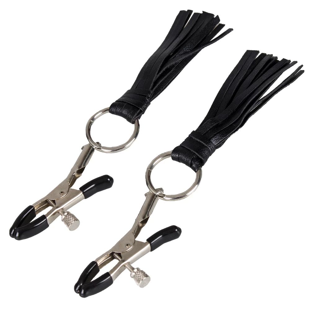 Gripping Nipple Clamps With Tassels