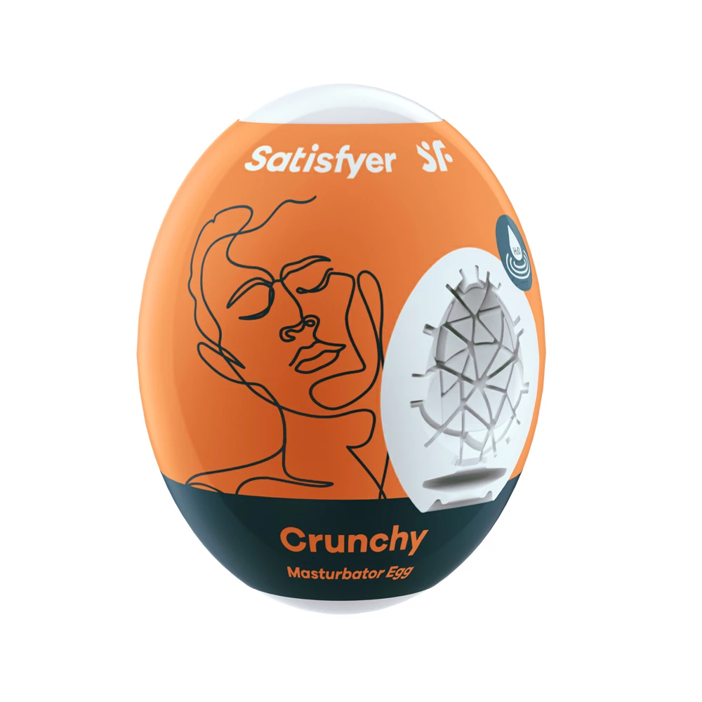 Satisfyer EGGCITED Self-Lubricating Masturbator Egg