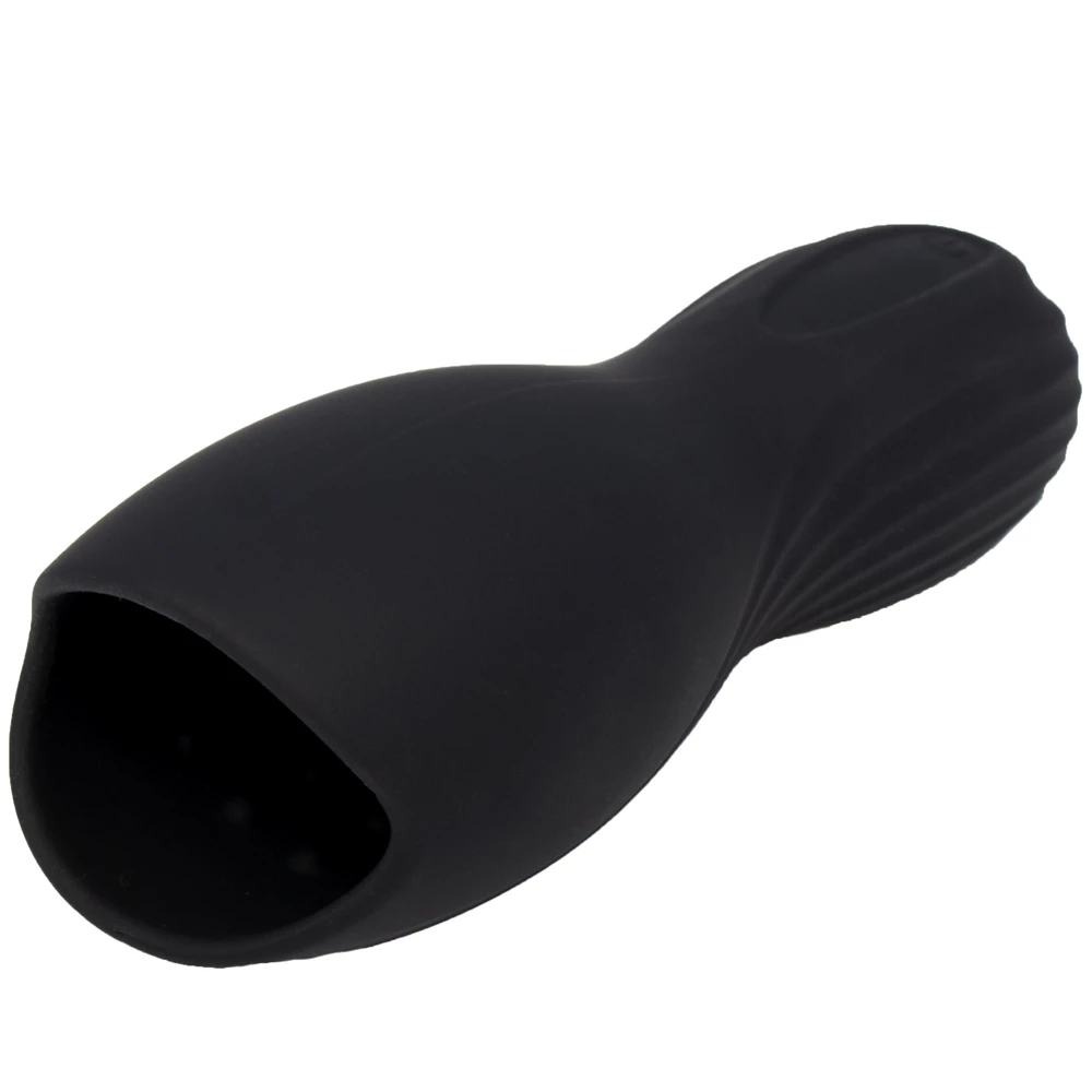 Handheld Hero Rechargeable 10-Speed Vibrating Masturbator - 5.5 Inch