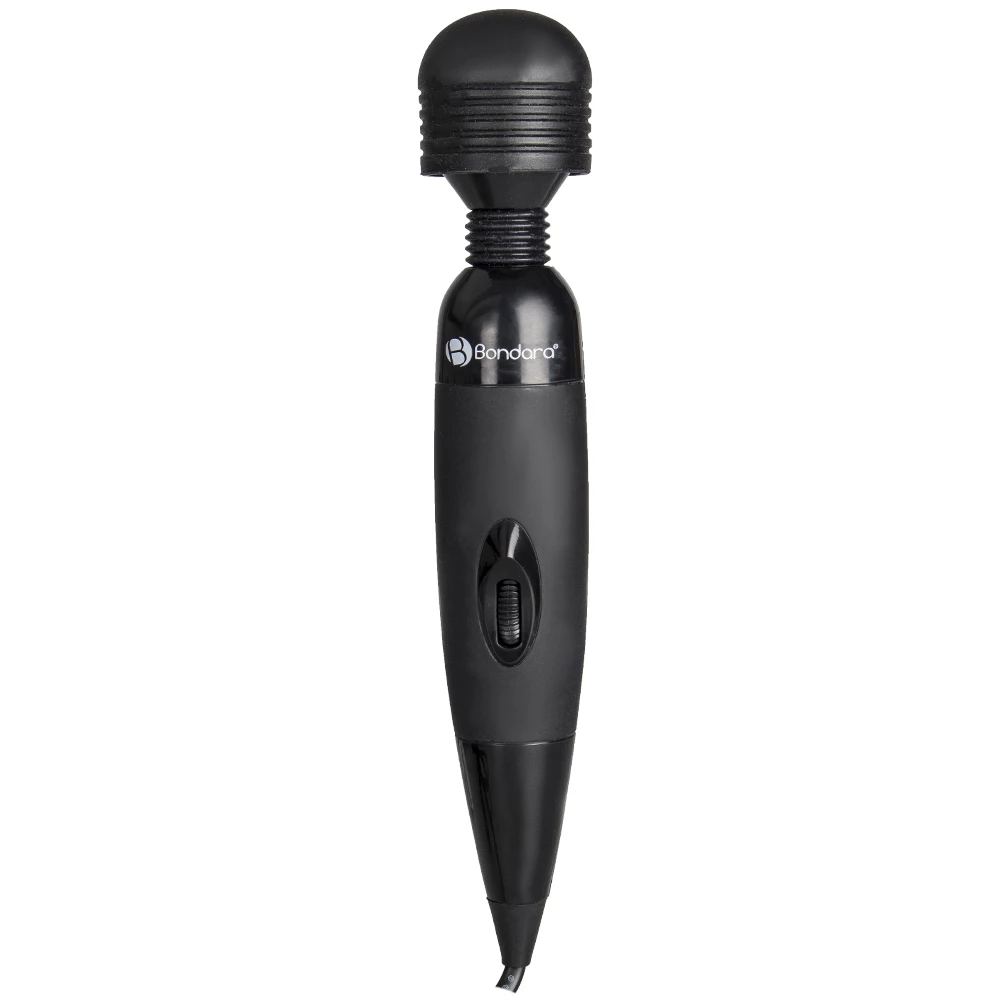 VibeForce Black Multi Speed Mains Powered Wand Vibrator