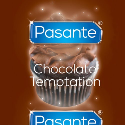 Pasante Chocolate Temptation Condom - Loose