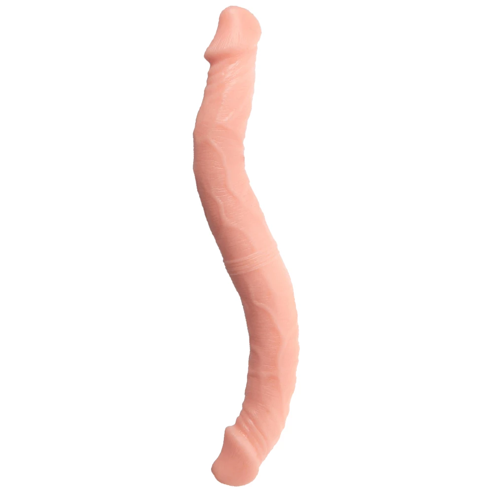 All Night Bender Realistic Double Ended Dildo - 15 Inch
