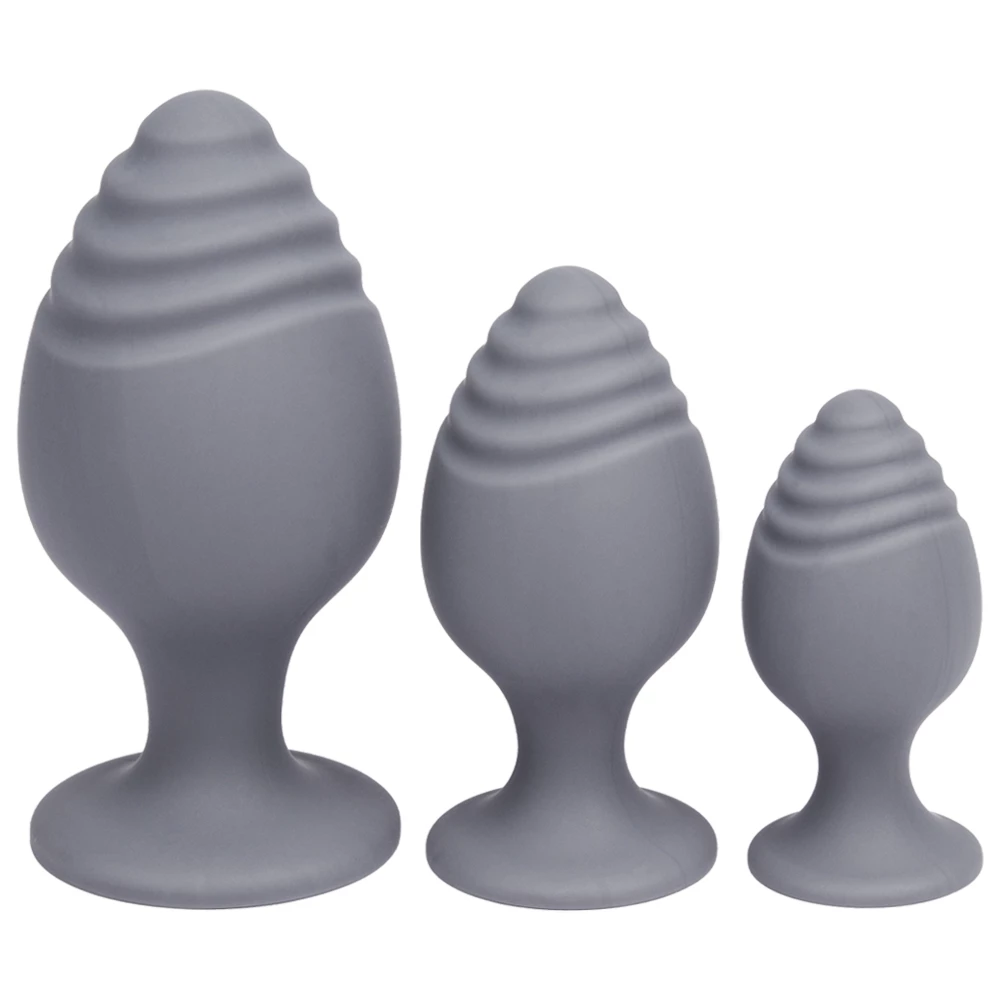 Sensual Stuffer Silicone Butt Plug - 2.2, 2.8 Or 3.5 Inch