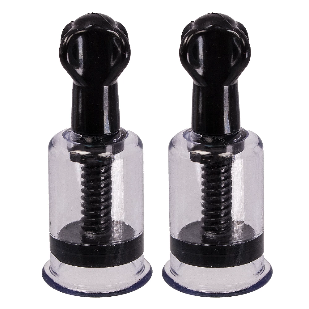 Twister Black Nipple Suckers - Small or Medium