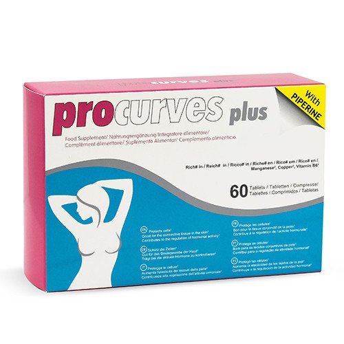 Natural ProCurves Plus Breast Enlargement Pills - 60 Pack