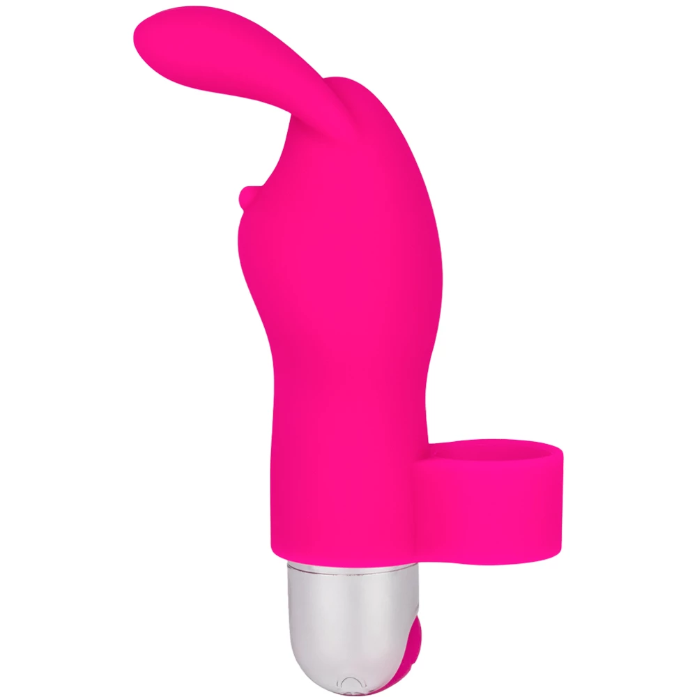 Bonkers Bunny Rechargeable 10-Speed Clit & Finger Vibrator