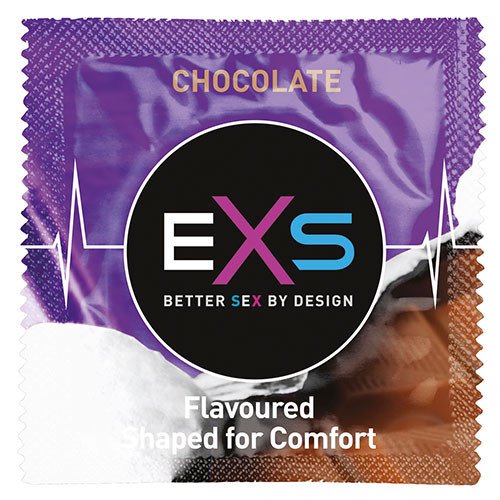 EXS Hot Chocolate Flavoured Condoms - Loose