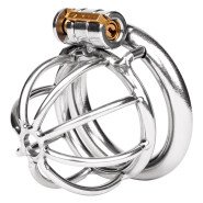Torment Mouse Trap Stainless Steel Micropenis Chastity Cage