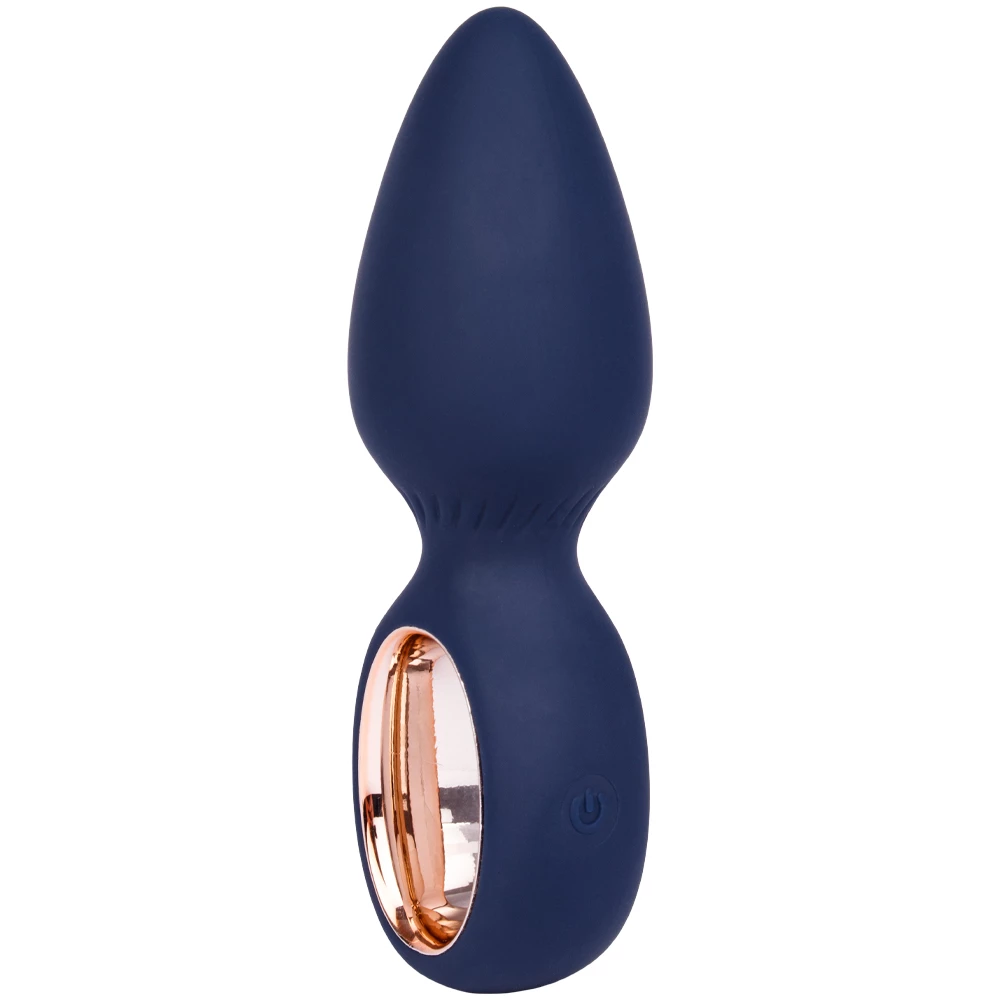 Sapphire Stud Luxe Rechargeable 11-Speed Vibrating Butt Plug