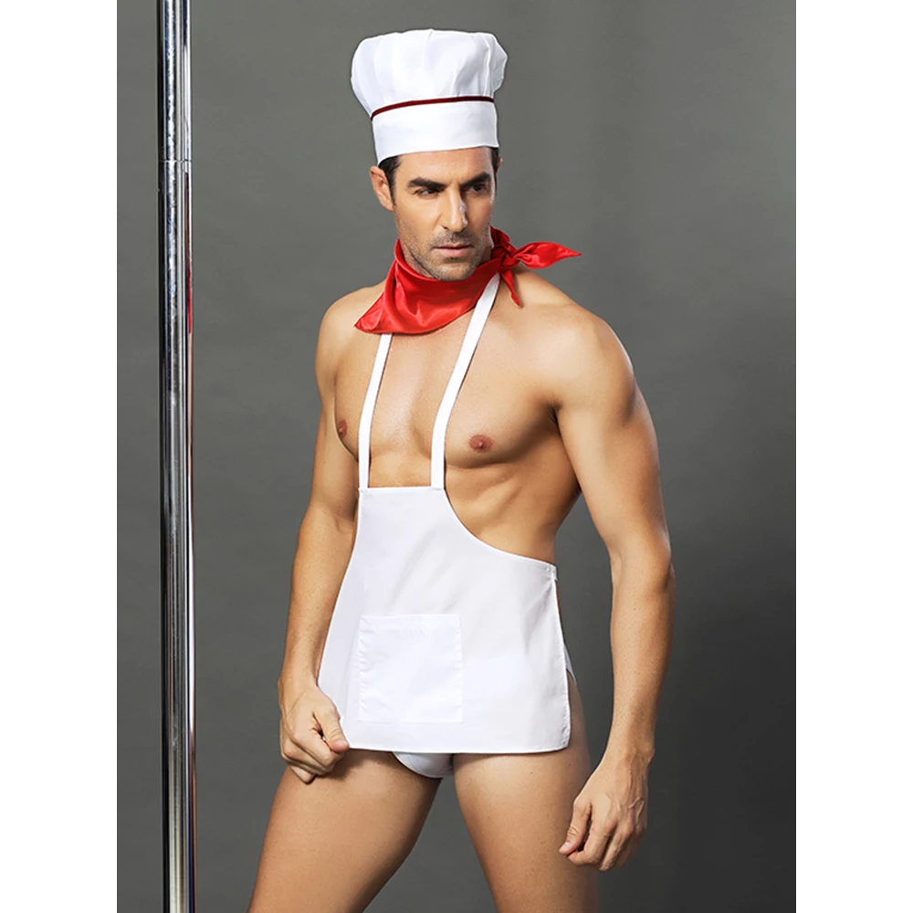 Bondara Man Bon Appetit 4 Piece Chef Costume
