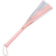 Bondara Luxe Bow To Me Pink PU Flogger - 15.5 Inch