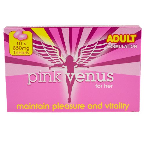Pink Venus Libido Enhancing Supplement - 10 Tablets