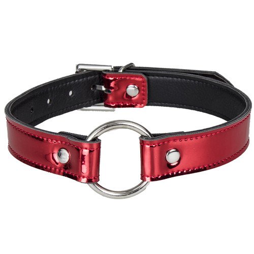 Bondara Metallic Red O-Ring Collar