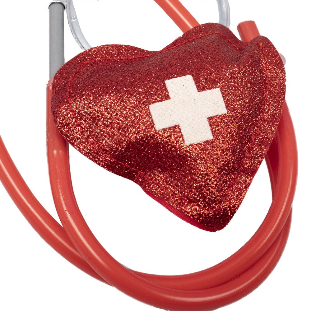 Naughty Nurse Heart Shaped Stethoscope