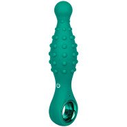 Bondara Green Silicone 12 Function Vibrating Butt Plug - 6.6 Inch