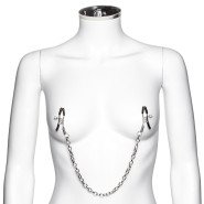 In A Pinch Stainless Steel Chain Nipple Clamps