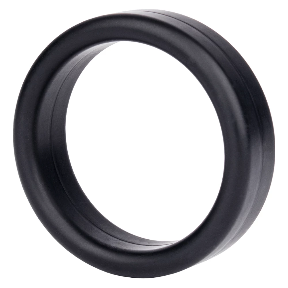 Ring My Bell Black Silicone Cock Ring