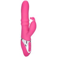 Bondara Rub It Pink 3 Function Rolling Bead Rabbit Vibrator