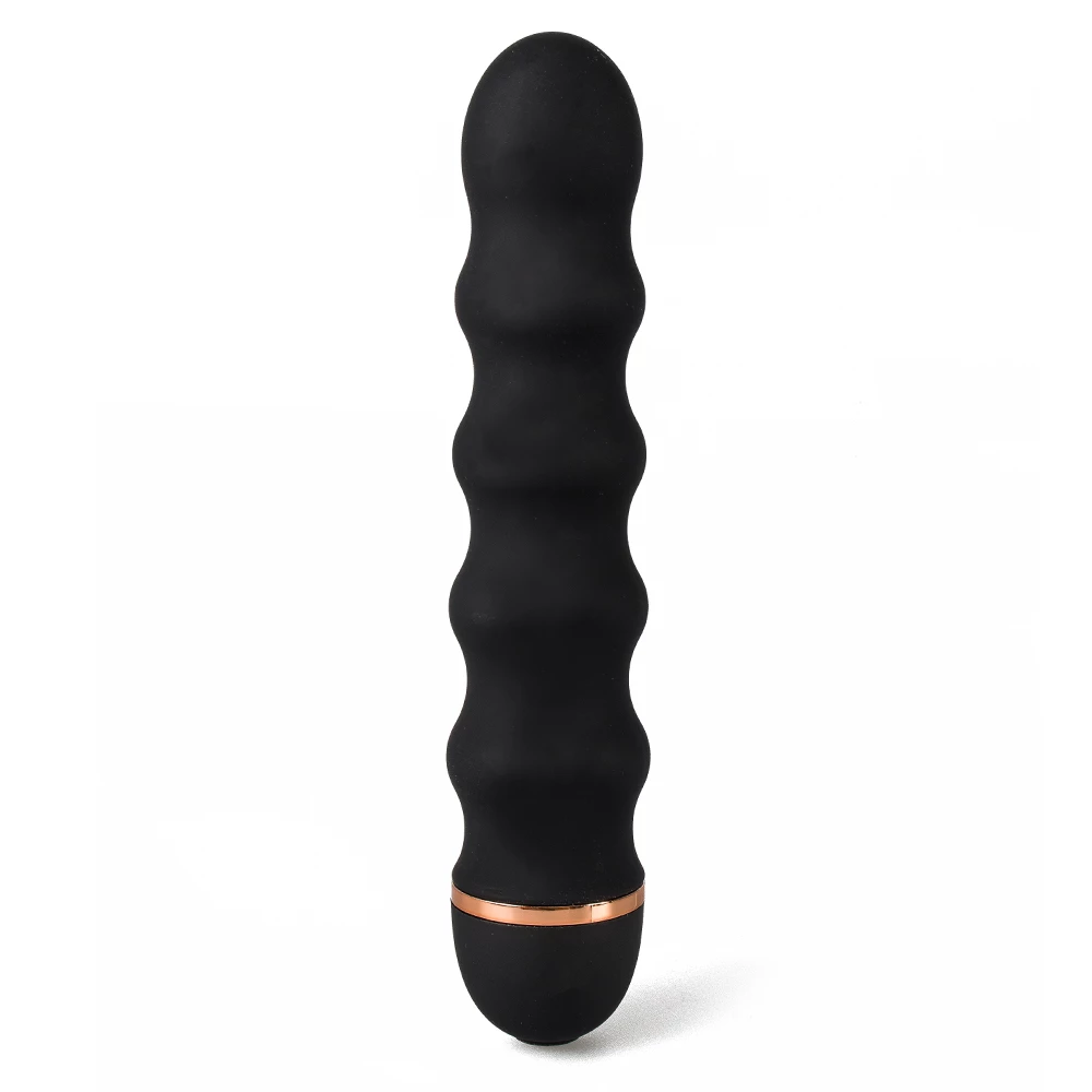 Ripplator 20 Speed Black Silicone Wave Vibrator