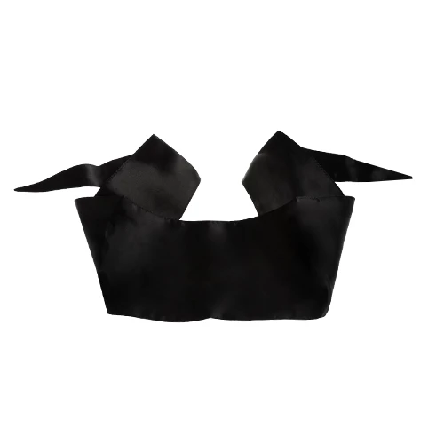 Black Tie Blindfold Scarf