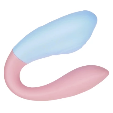 Dual-Buzz Clit & G-Spot 11-Speed Rechargeable Couple's Vibe – Bondara