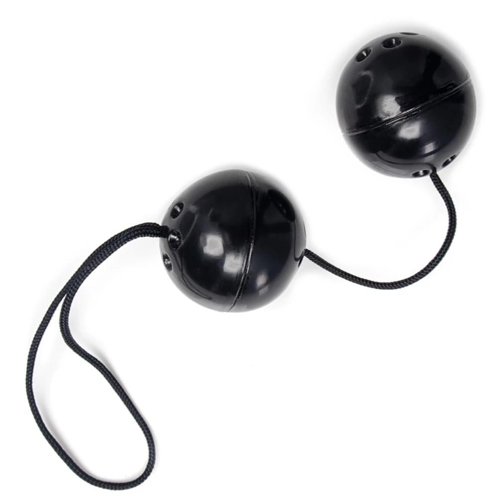Pelvic Indulgence Black Jiggle Balls - 60g
