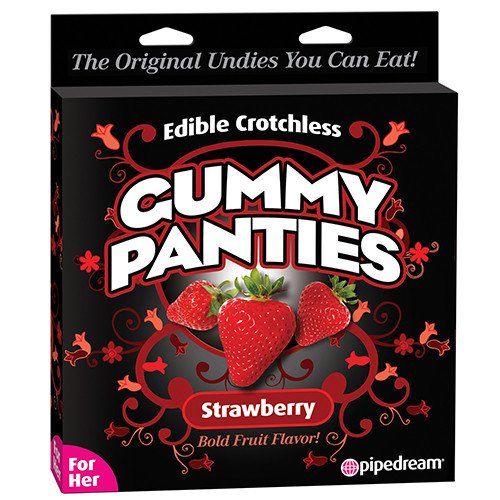 Edible Strawberry Gummy Panties