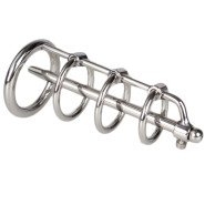 Torment Stainless Steel Gates of Hell & Urethral Sound - 11.7cm