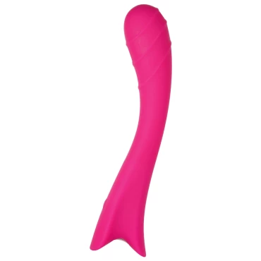 Pretty Persuasive Pink Silicone Flexible G-Spot Vibrator – Bondara
