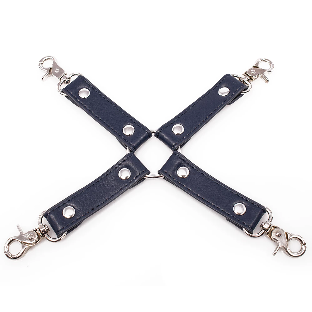 Sapphire Submission Faux Leather Hogtie Connector