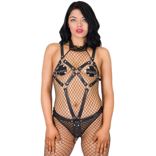 Temptress Luxe Leather Body Harness