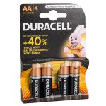 Duracell AA Batteries - Pack of 4