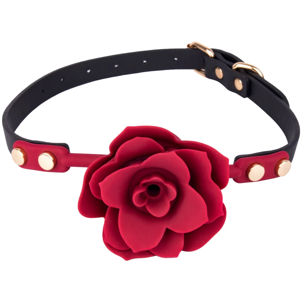 Kiss From A Rose Silicone Vented Ball Gag