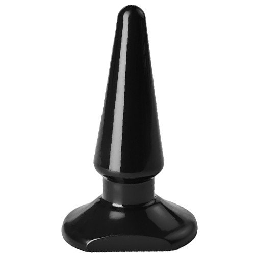 Down To Business Black Training Butt Plug - 4 Inch