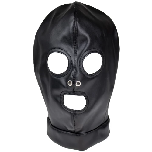 Black Open Mouth and Eyes Hood