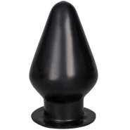 Bondara Latex Black Butt Plug - 5 inch