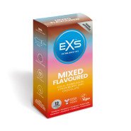 EXS Mixed Flavour Condoms - 12 Pack