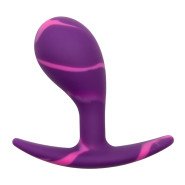 Mon Amour Purple Marble Silicone P-Spot Plug - 2.2, 2.5 or 3 Inch