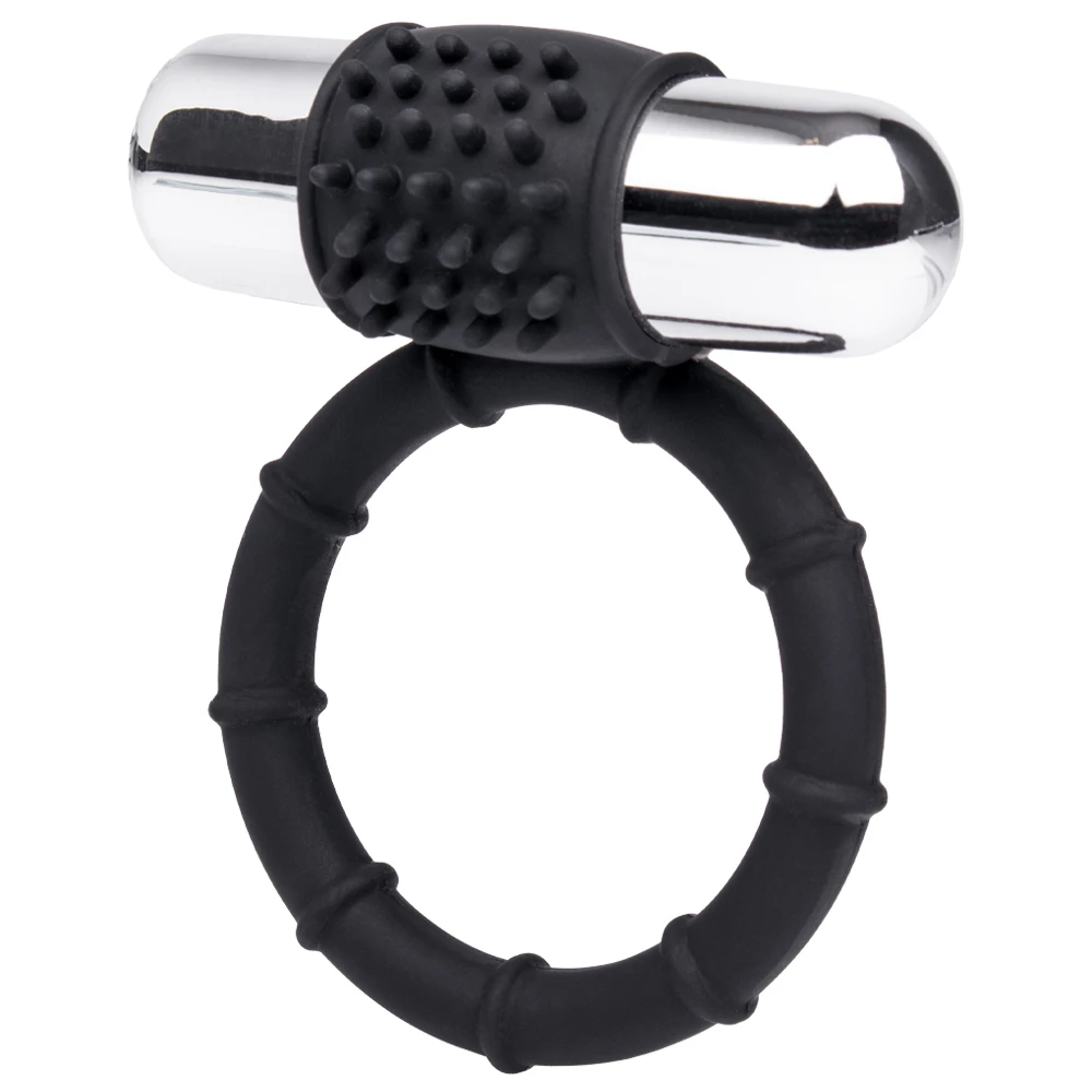 Hard Nut Silicone High-Speed Vibrating Cock Ring