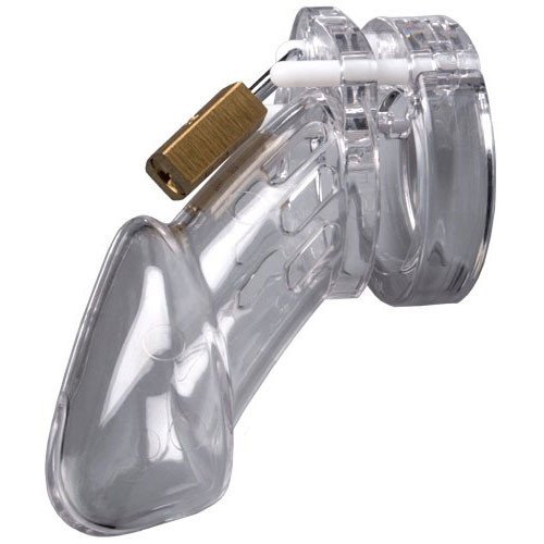CB-6000 Clear Chastity Cage Kit