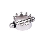 Torment Crown Stainless Steel Magnetic Nipple Clamps - Pair