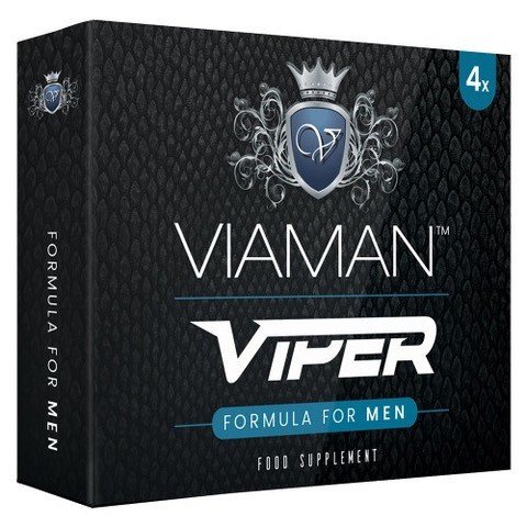 Viaman Viper Tablets - 4 Capsules