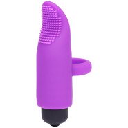Bondara Passion Pointer Purple Silicone Finger Vibrator