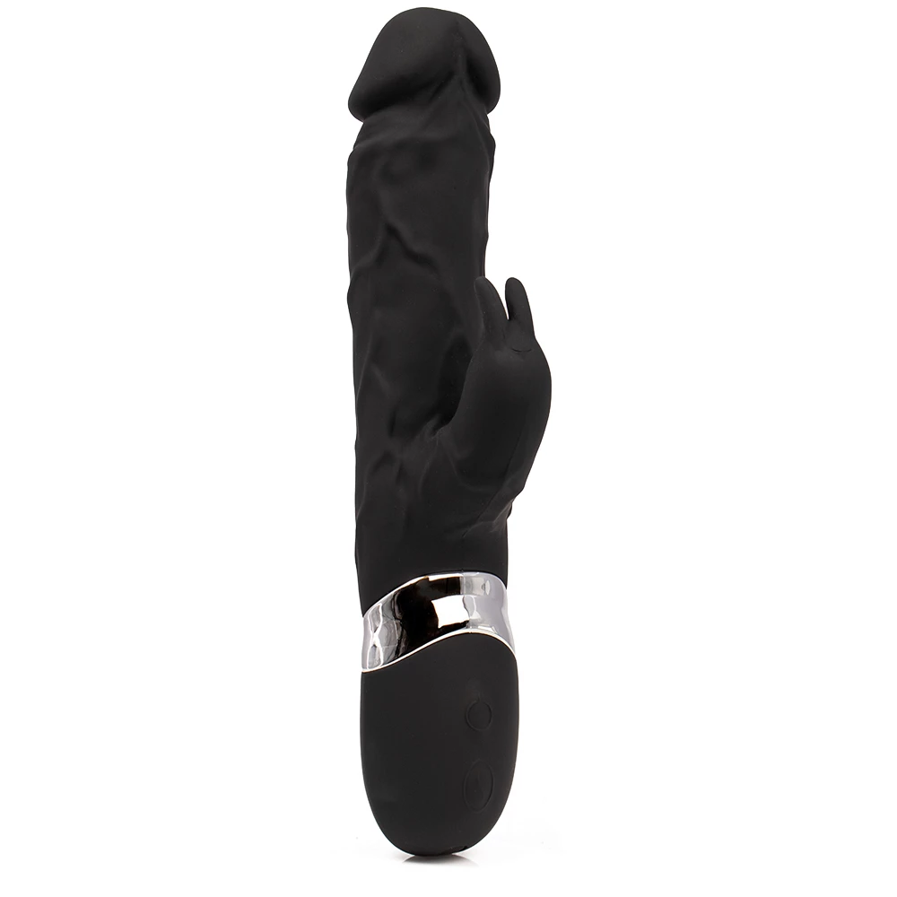 Mr Vein Black Multi Speed Rabbit Vibrator