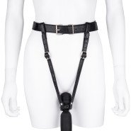 Bondara Climax Control Faux Leather Wand Harness Belt