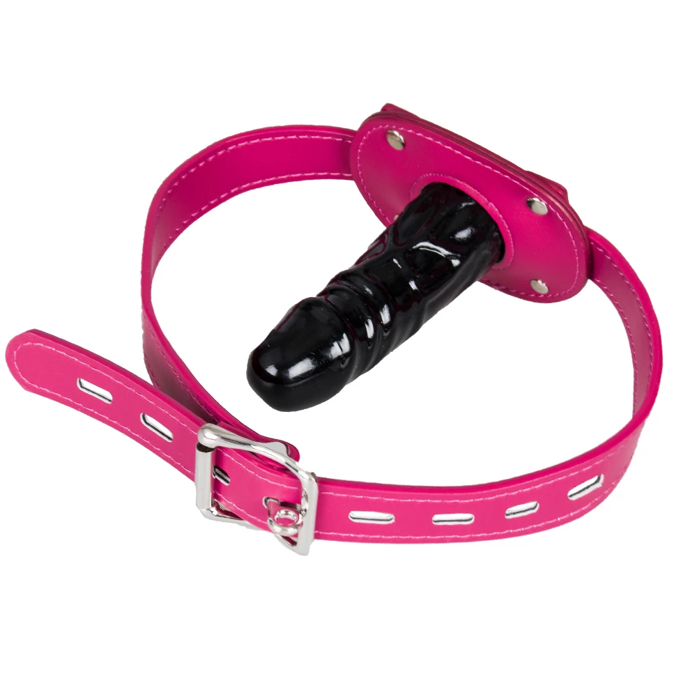 Gagging For It Internal Dildo Mouth Gag - 4 Inch