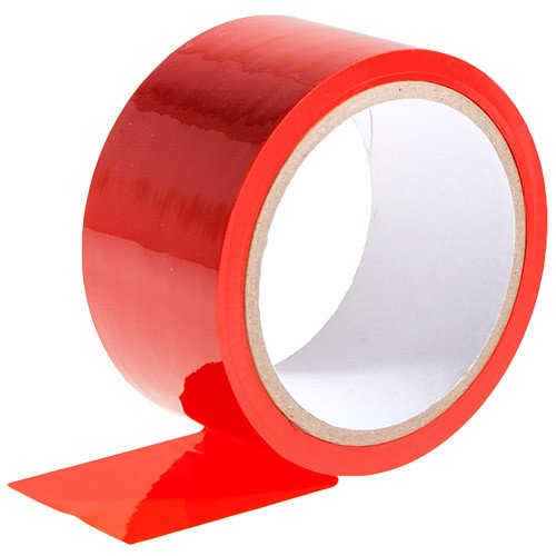 Bondara Erotic Red PVC Bondage Tape - 20m